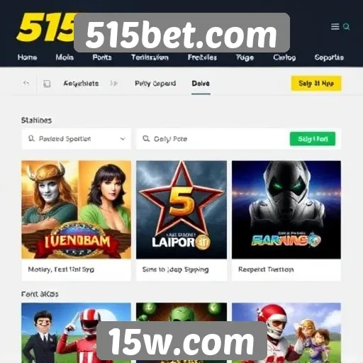 Jogos mais populares disponíveis no 515bet.com